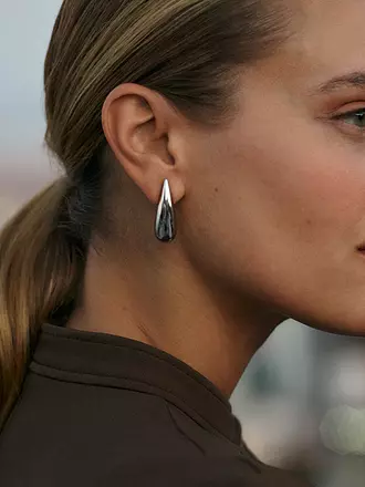 EDBLAD | Orecchini a lobo CREST STUDS Steel | silber